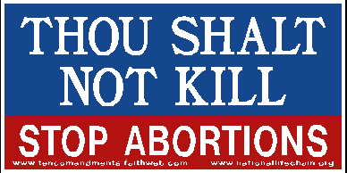 Abortion Signs