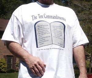 Ten Commandments T-shirt